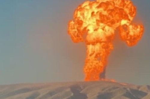 Azərbaycanda güclü vulkan püskürdü