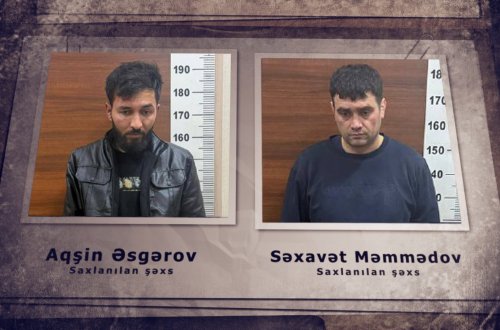 Hədə-qorxu gələrək 25000 manat tələb edən şəxslər saxlanıldı - VİDEO