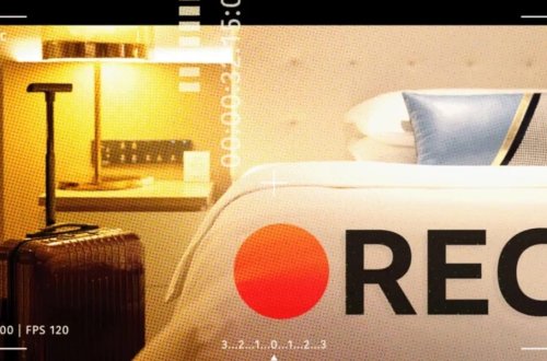 Tətildə olan cütlük oteldə gizli kameraya çəkilib