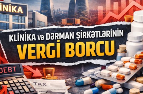 Bakıda məşhur klinika və şirkətlərin milyonlarla manat borcu üzə çıxdı (SİYAHI)
