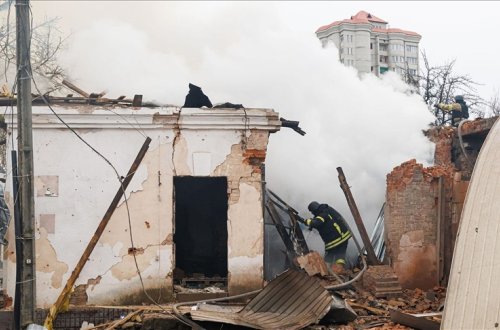 Ukrayna: Rusiyanın Xarkova endirdiyi zərbə nəticəsində 4 nəfər ölüb, 2 nəfər yaralanıb