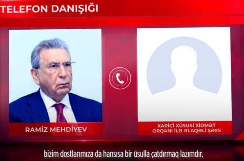Ramiz Mehdiyevin rus dilində danışdığı qadının kimliyi bəlli oldu