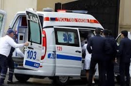 Sumqayıtda qadın dördüncü mərtəbədən yıxılıb