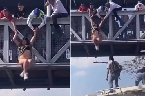 İntihara cəhd edən gənc qadını xilas etmək üçün hərkəs səfərbər oldu