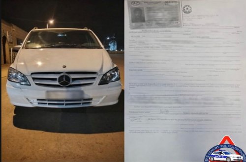 Narkotikin təsiri altında avtomobil idarə edən sürücü saxlanılıb