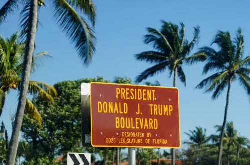 Trampın malikanəsinə girmək istəyən şəxs güllələnib