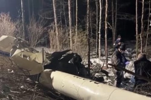 Rusiyada vertolyot qəzası: 3 cəsəd tapılıb