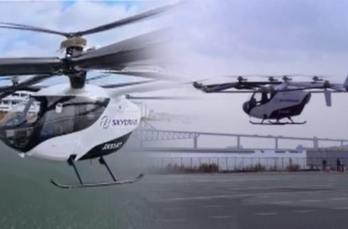 Uçan avtomobil reallığa çevrilir: Tokioda sınaq uçuşu