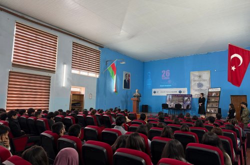 Xocalı soyqırımı qurbanlarının xatirəsi region gəncləri tərəfindən anılıb