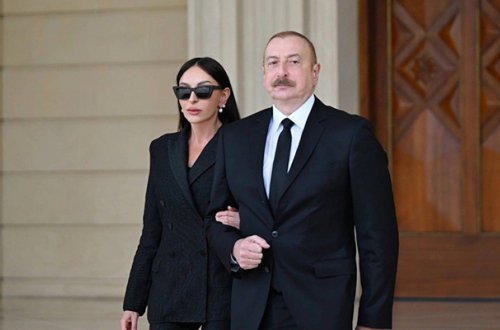 Prezidentlə xanımı Efiopiyanın Baş nazirini qarşıladı