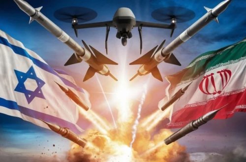 İran İsrailə raket zərbələri endirib