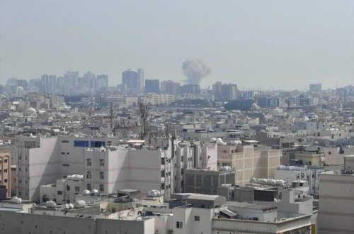 İran ABŞ-ın Bəhreyndəki 5-ci donanmasının qərargahını hədəf alıb - FOTO - YENİLƏNİB