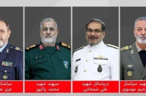 İranda hərbi rəhbərlərin ölümü təsdiqləndi