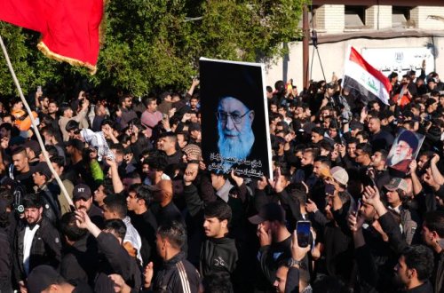 Xamneyinin ölümündən sonra Kərkükdə təhsil iki günlük dayandırılıb