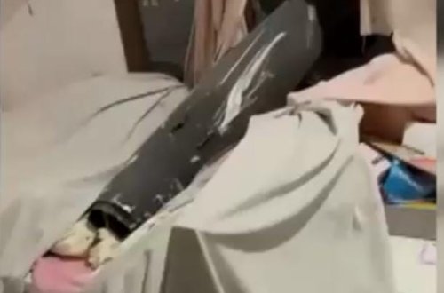 Küveyt üzərindən vurulan İran raketi bir evin içərisinə düşüb