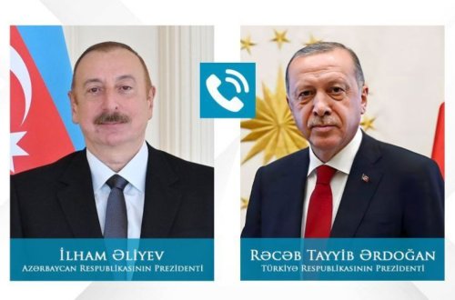 Prezident Ərdoğana zəng etdi