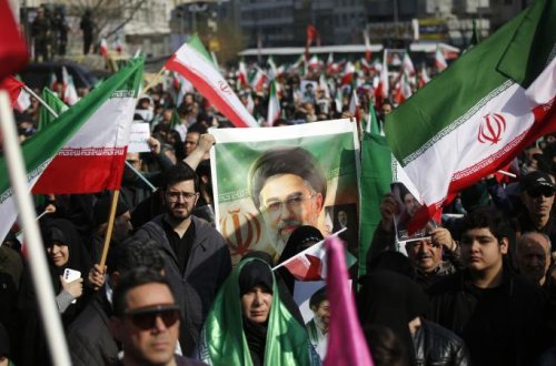 Tehranda yeni lider Müctəba Xamenei üçün mitinq keçirilib