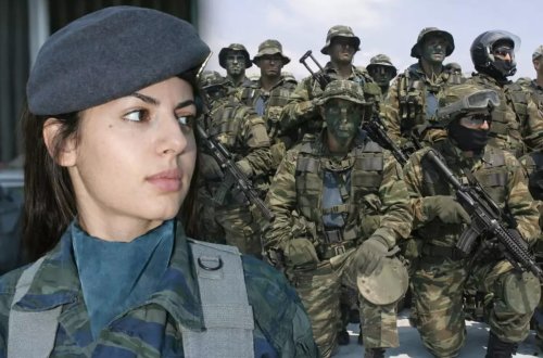 Yunanıstan qadınları hərbi xidmətə çağırmağa başlayıb