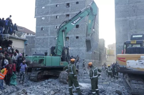 Nayrobidə bina çökdü: 4 ölü, 4 yaralı