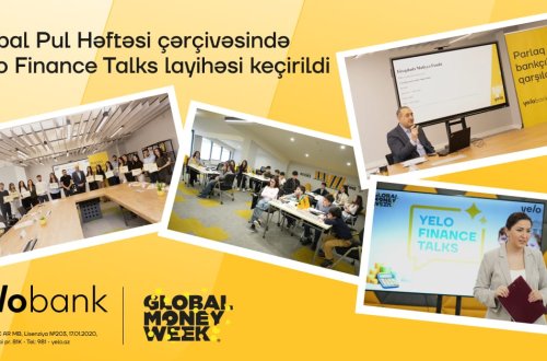 Yelo Bank Qlobal Pul Həftəsinə 