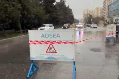 İntensiv yağışlarla əlaqədar ADSEA gücləndirilmiş iş rejimində çalışır