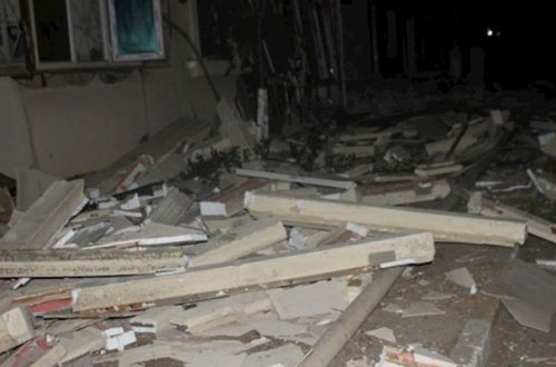 Şirvanda partlayış oldu, xəsarət alan var - VİDEO