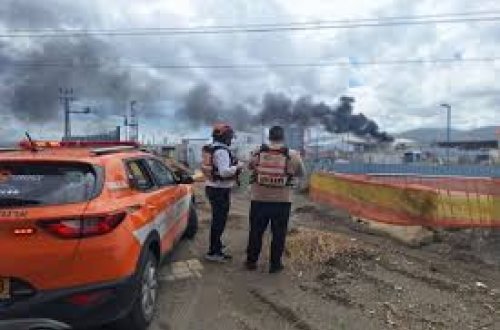 İranın hücumları nəticəsində Hayfada neft təsisatında yanğın baş verib