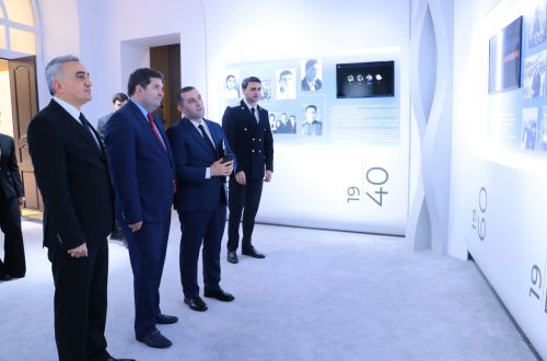 Baş prokuror Gürcüstan Vəkillər Kollegiyasının sədri İrakli Kandaşvilini qəbul edib