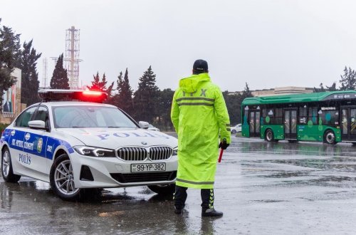 BŞDYPİ hava şəraiti ilə bağlı hərəkət iştirakçılarına MÜRACİƏT ETDİ