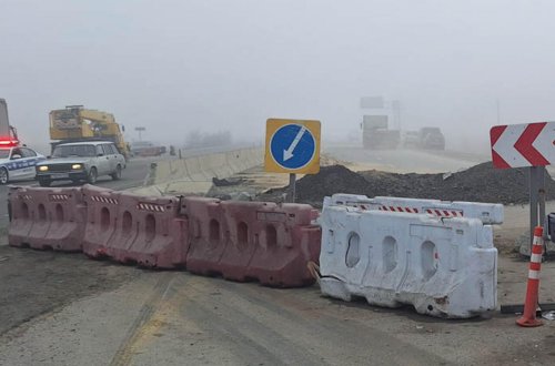 Bakıda bu yolda torpaq sürüşməsi təhlükəsi - Hərəkət məhdudlaşdırıldı