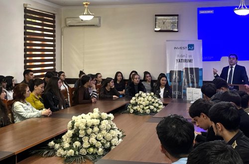 “Müasir yatırım imkanları” mövzusunda seminar keçirilib