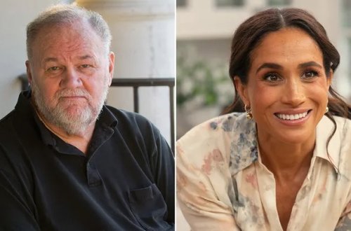 Meqan Marklın atası özündən 35 yaş balaca xanımla sevgilidir - FOTO