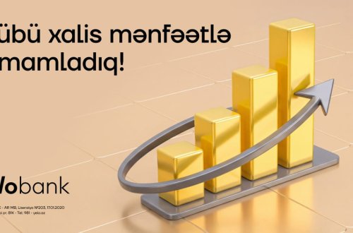 Yelo Bank ilk rübdə faiz gəlirlərini 25% artırıb