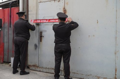 Binəqədidə mebel sexinin fəaliyyəti dayandırılıb - VİDEO