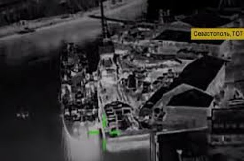 Ukrayna ordusu Krımda Rusiyanın 150 milyon dollarlıq iki gəmisinə zərbə endirib