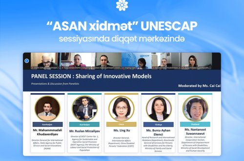 “ASAN xidmət” UNESCAP sessiyasında diqqət mərkəzində