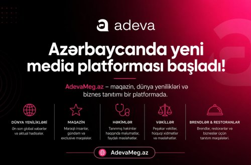 Azərbaycanda yeni media platforması fəaliyyətə başladı – AdevaMeg.az