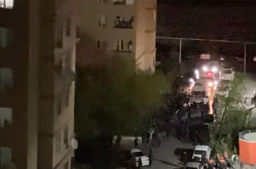 Bakıda polisə silahlı müqavimət göstərənlər tutuldu - VİDEO