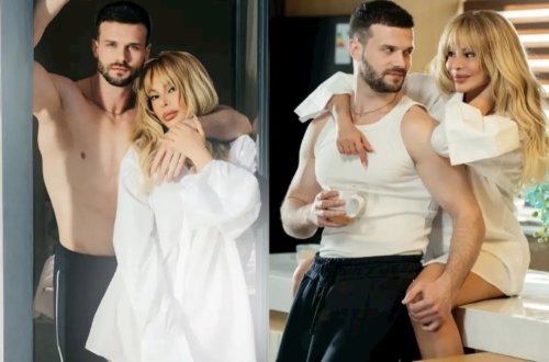 Xalq artistinin rus modellə görüntüləri müzakirə yaratdı — FOTOLAR