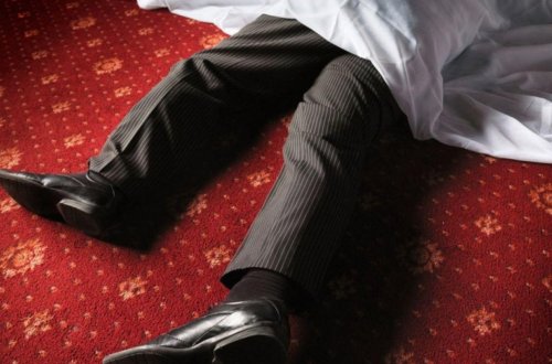 Ağdaşda yaşlı kişi çayxanada öldü