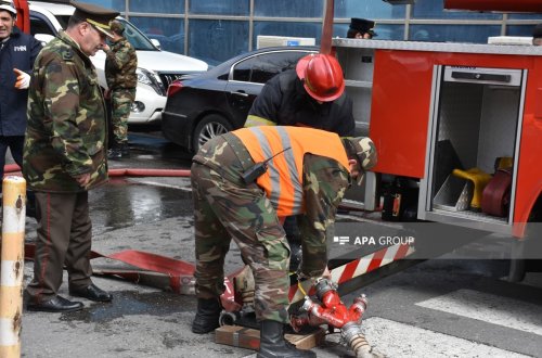 FHN: Ötən həftə 136 yanğına çıxış olub, 48 nəfər xilas edilib