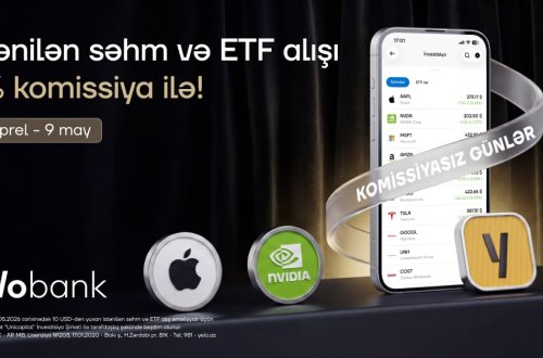Yelo Invest-də komissiyasız alış günləri yenidən başladı!