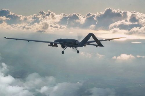 Ukrayna PUA-sı Qazaxıstana düşdü - VİDEO