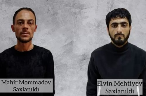 Avtomobillərdən oğurluq edən iki nəfər saxlanıldı