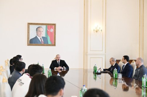 Prezident: İdmançılarımızda qələbə əzmi çox güclüdür