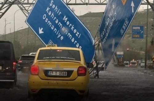 Türkiyənin cənubunda güclü fırtına baş verib - Ölən və yaralananlar var