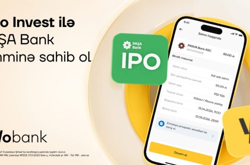 Yelo Invest ilə PAŞA Bank-ın səhmdarı ol