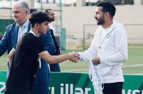U-15 Liqasında Çempion mükafatlandırıldı - FOTO