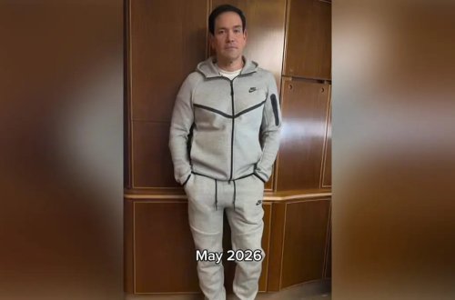 ABŞ dövlət katibi Rubio Maduronun idman kostyumundan geyinib
