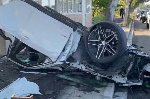 İkisi qardaş olmaqla 7 azərbaycanlı gəncin öldüyü qəzanın - Anbaan görüntüləri